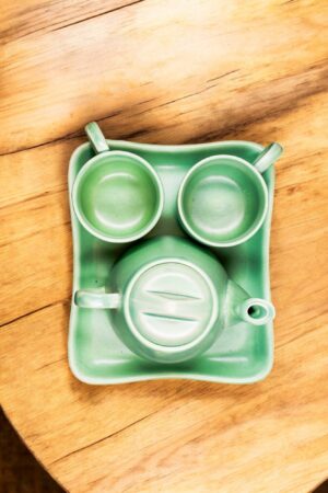 Tea Pot, Cup & plate set - Image 2